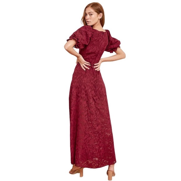 Lulu’s Forever Loving You Puff Sleeve Maxi Dress - Picture 2 of 11